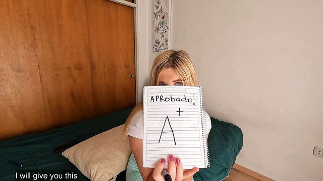 your gym teacher will make you approve if you fuck her ASMR ROLEPLAY